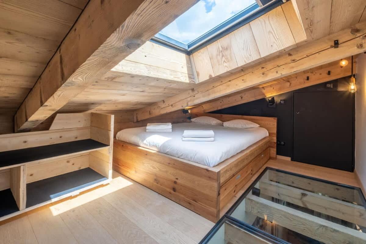 Chalet Racar Pour 4 Personnes, Centre Ville Et Vue Sur La Montagne Chamonix Eksteriør billede