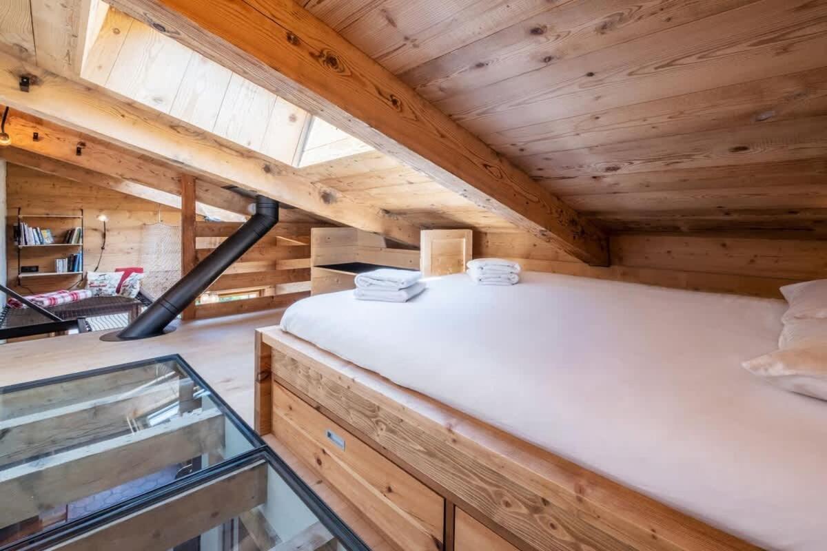 Chalet Racar Pour 4 Personnes, Centre Ville Et Vue Sur La Montagne Chamonix Eksteriør billede