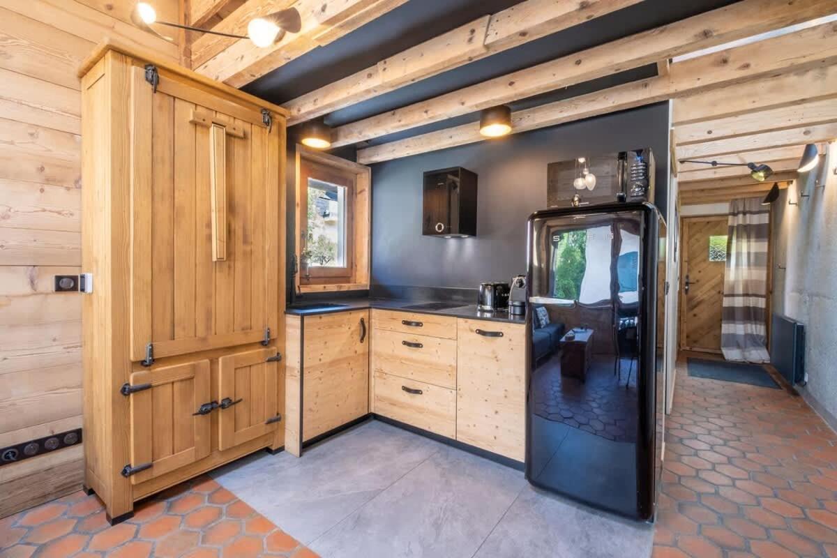 Chalet Racar Pour 4 Personnes, Centre Ville Et Vue Sur La Montagne Chamonix Eksteriør billede
