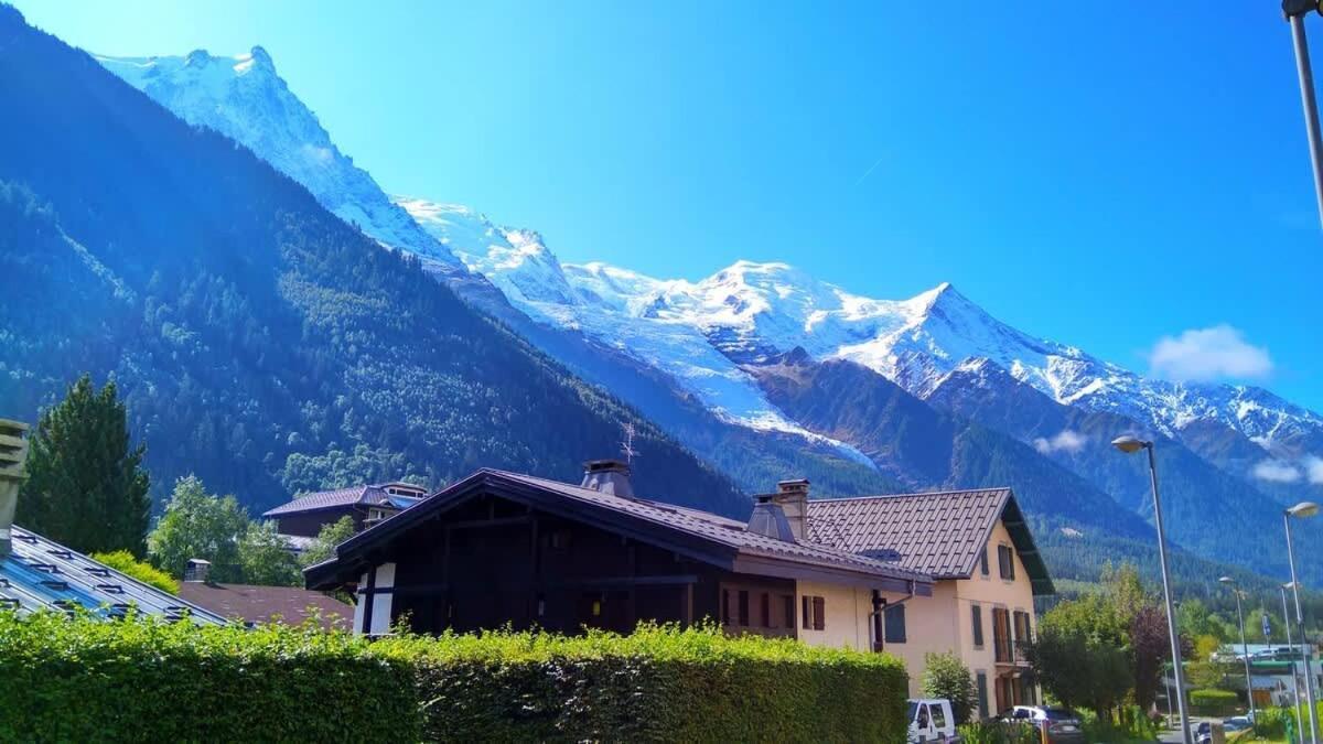 Chalet Racar Pour 4 Personnes, Centre Ville Et Vue Sur La Montagne Chamonix Eksteriør billede